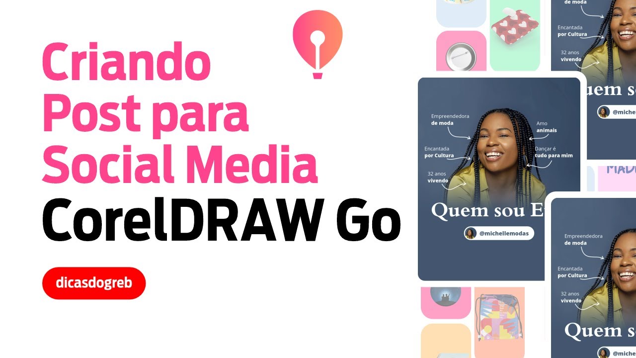 CorelDRAW Go - Criando Post Card para Social Media