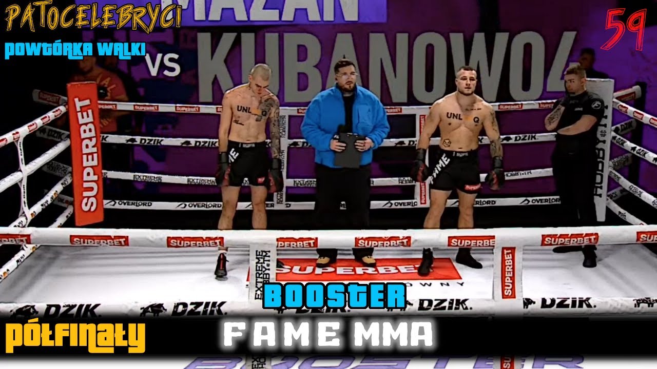 FAME MMA 29 BooSTER Półfinały: Gonczarewicz vs Siwy #59