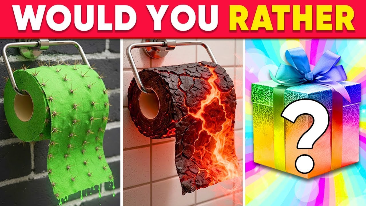Would You Rather...? MYSTERY Gift Edition 🎁🌋 Hardest Choices Ever! ~ Daily Quiz
