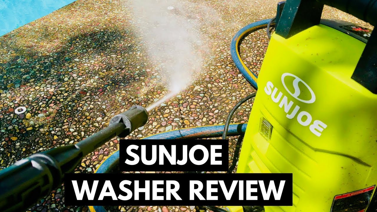 Sun Joe Pressure Washer Review And Demonstration