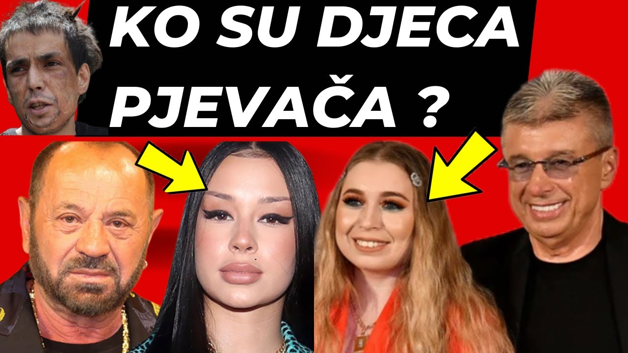 NEĆETE VJEROVATI KAKO IZGLEDAJU DJECA POZNATIH PJEVAČA! *niko ne bi pogodio*