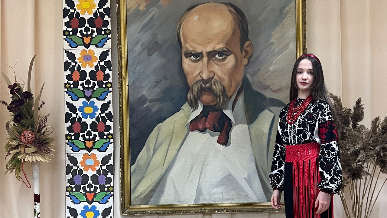 Бойко Соломія, 12 років. Тарас Шевченко, Стоїть в селі Суботові