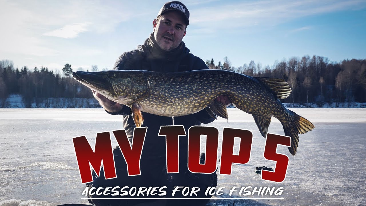 Essential gear for an ice fishing adventure!