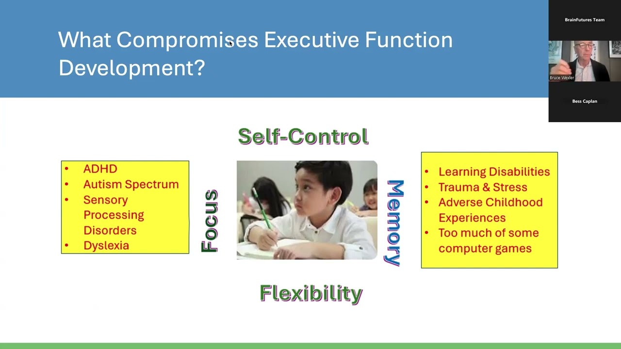BrainFutures Webinar: Executive Function 101 with Dr. Bruce Wexler