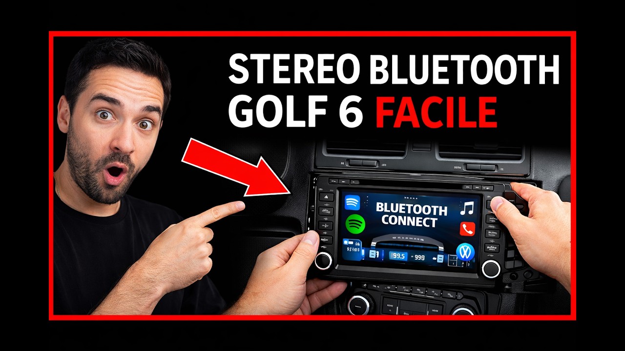 Golf 6 2008-2012 INSTALLAZIONE STEREO BLUETOOTH Plug & Play