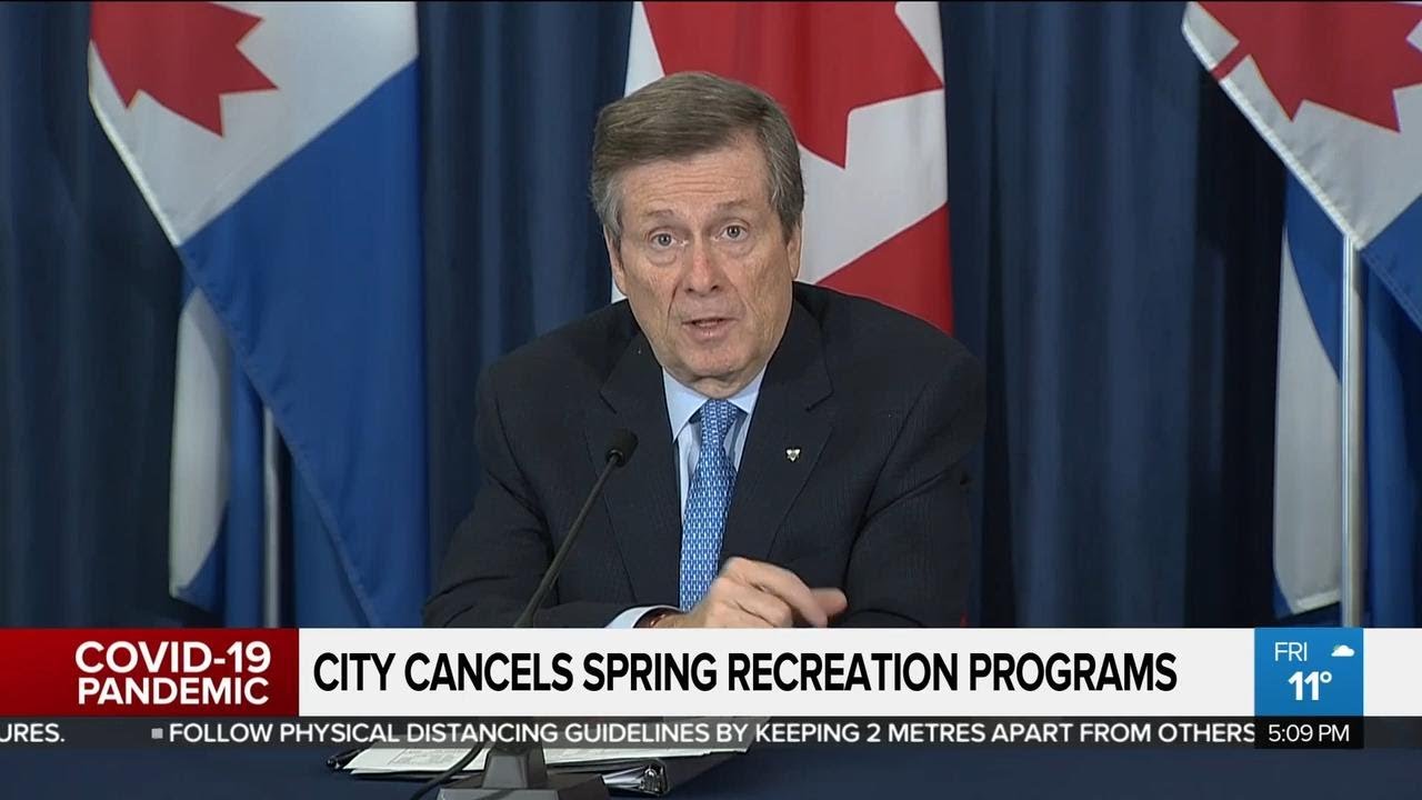 City of Toronto losing $65M a week during coronavirus pandemic