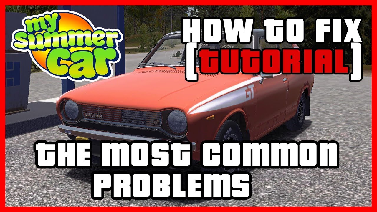 My Summer Car - Issues When Trying To Start The Car For The First Time|  Ogygia Vlogs🇺🇸