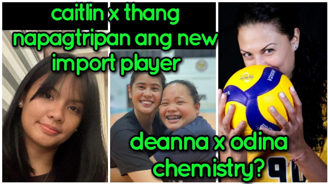 nalito kay deanna? l Caitlin & thang  napagtripan ang chocomucho new import player?