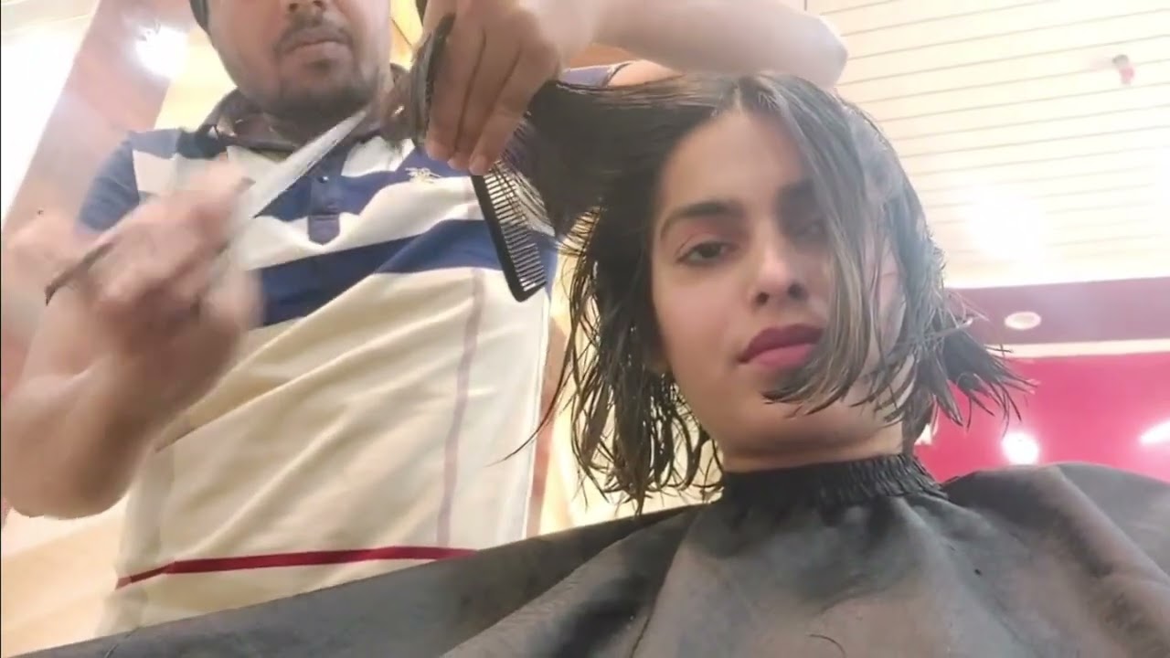 Long to Short haircut makeover Bob cut 💇 ♀️Tutorial step by step #bobcut #pixiecut