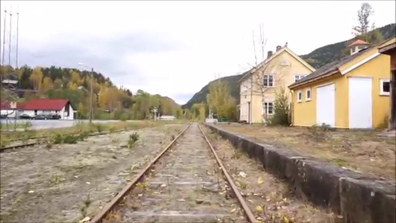Norefjord Stasjon Numedalsbanen okt 2015