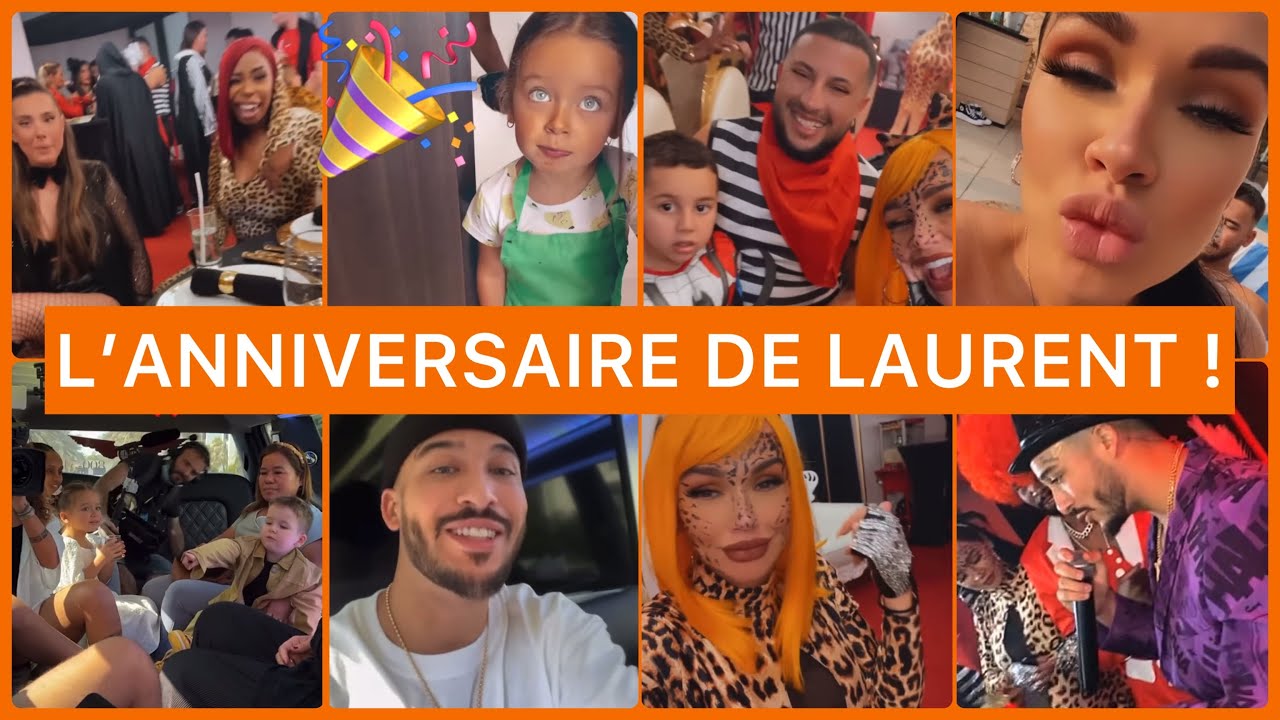 LA FÊTE D’ANNIVERSAIRE 🥳 DE LAURENT ORGANISÉE PAR JAZZ !