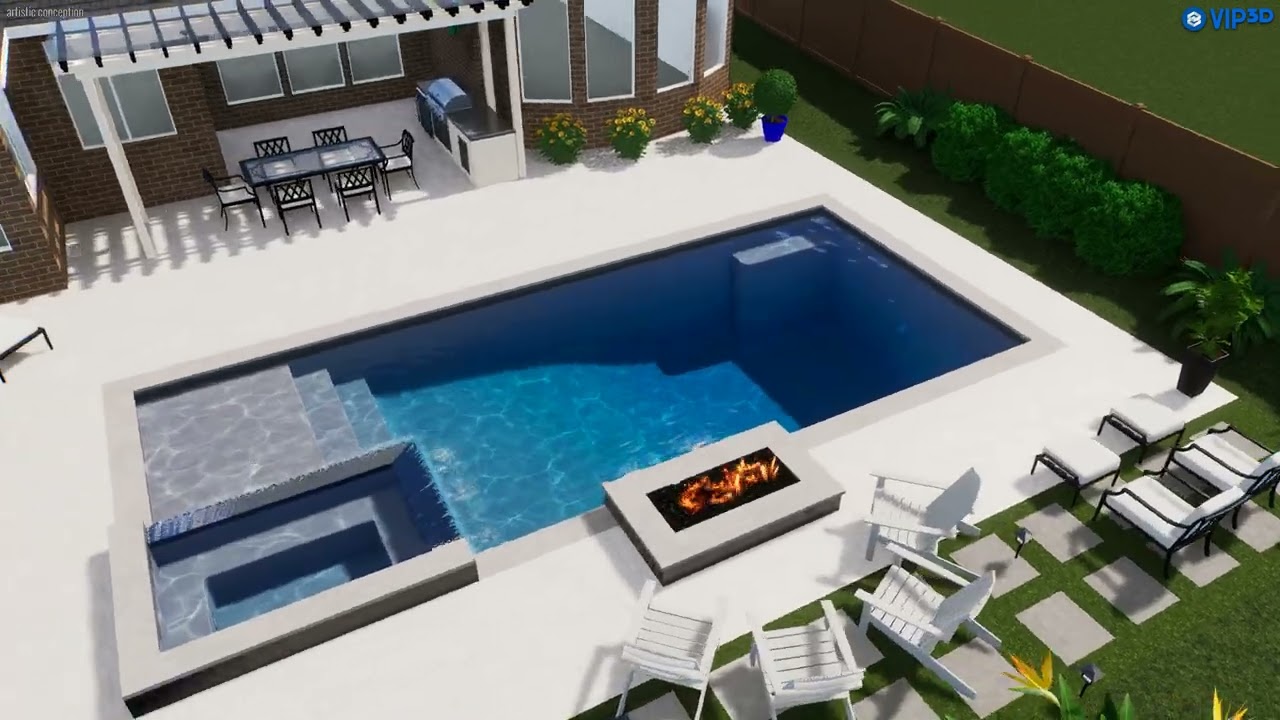Richmond family pool and deck renovation. 02-19-2026