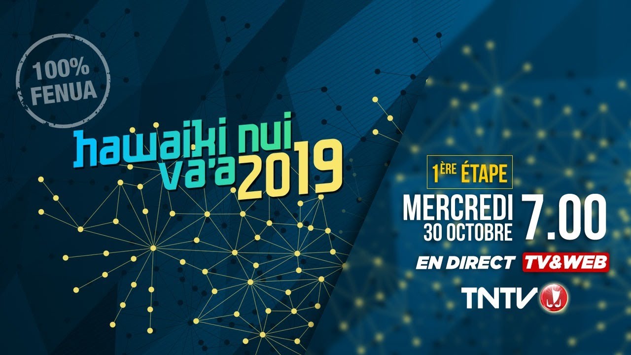 Hawaiki Nui Vaa 2019 : 1&egrave;re &eacute;tape, Huahine - Raiatea