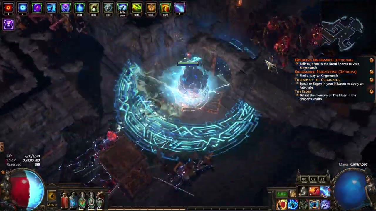 [3.28] Archmage Shock Nova of Procession Hierophant lv95 - Shaper