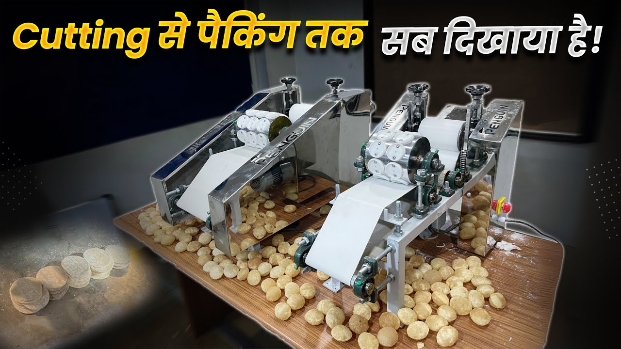 Panipuri Machine | Aata Nider | Sheeter Machine | Panipuri Cutting Machine | Panipuri Fryer Machine