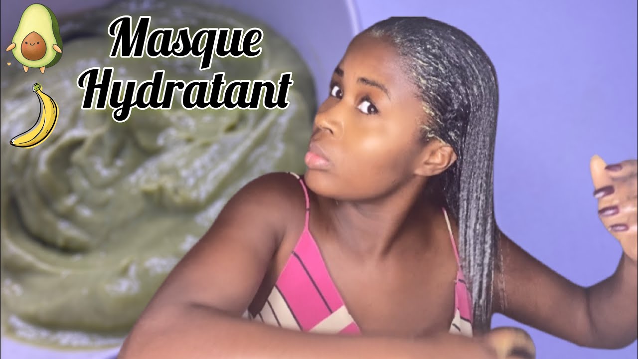 MASQUE HYDRATANT CHEVEUX SECS : AVOCAT ET BANANE