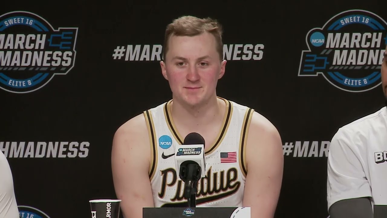 Purdue MBB Press Conference vs. Texas