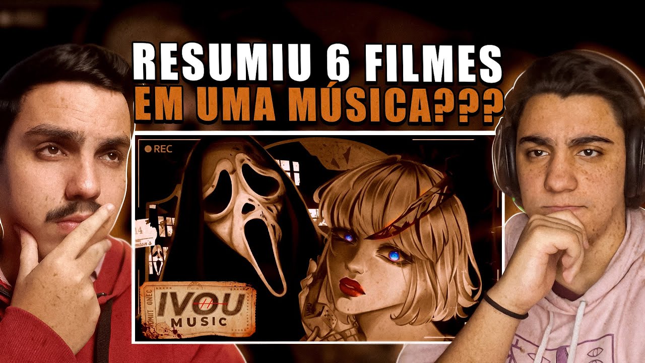 REAGINDO A Facada | Ghostface (Pânico) - Ivou ft. Everin, Ark King, Anny & Yasmin | KKREACT