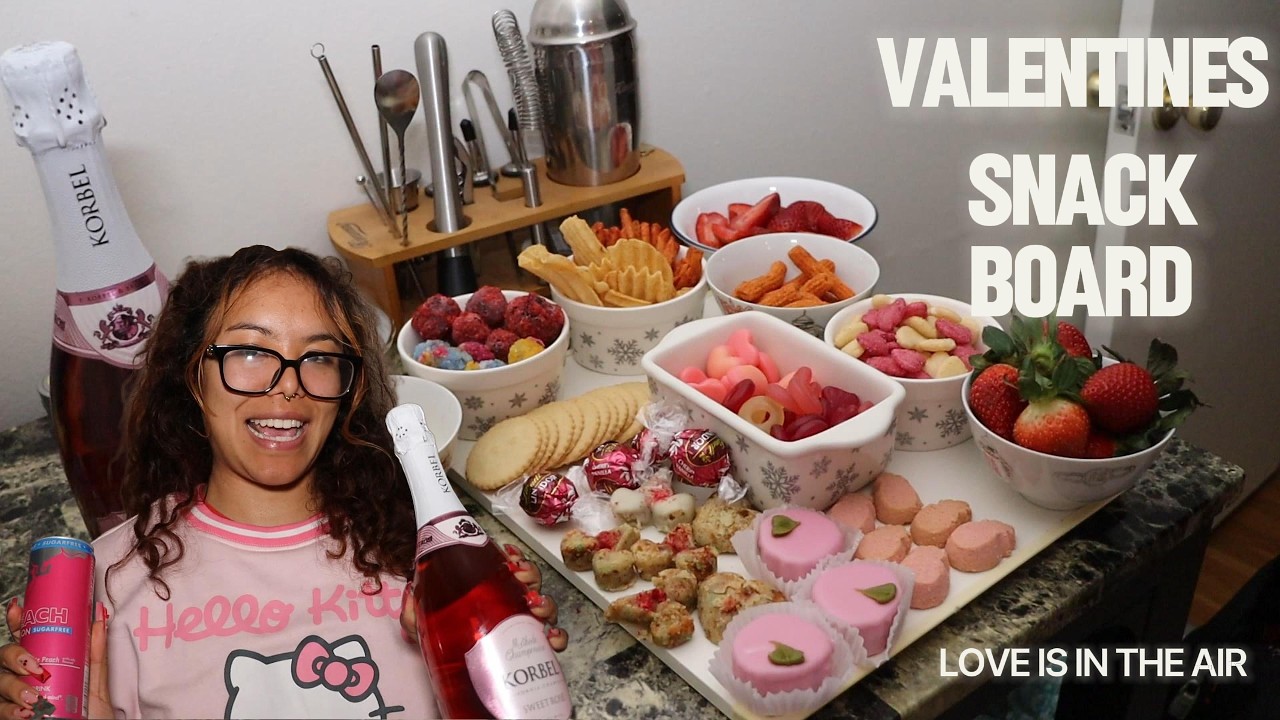 LET'S MAKE A VALENTINE'S DAY SNACK BOARD
