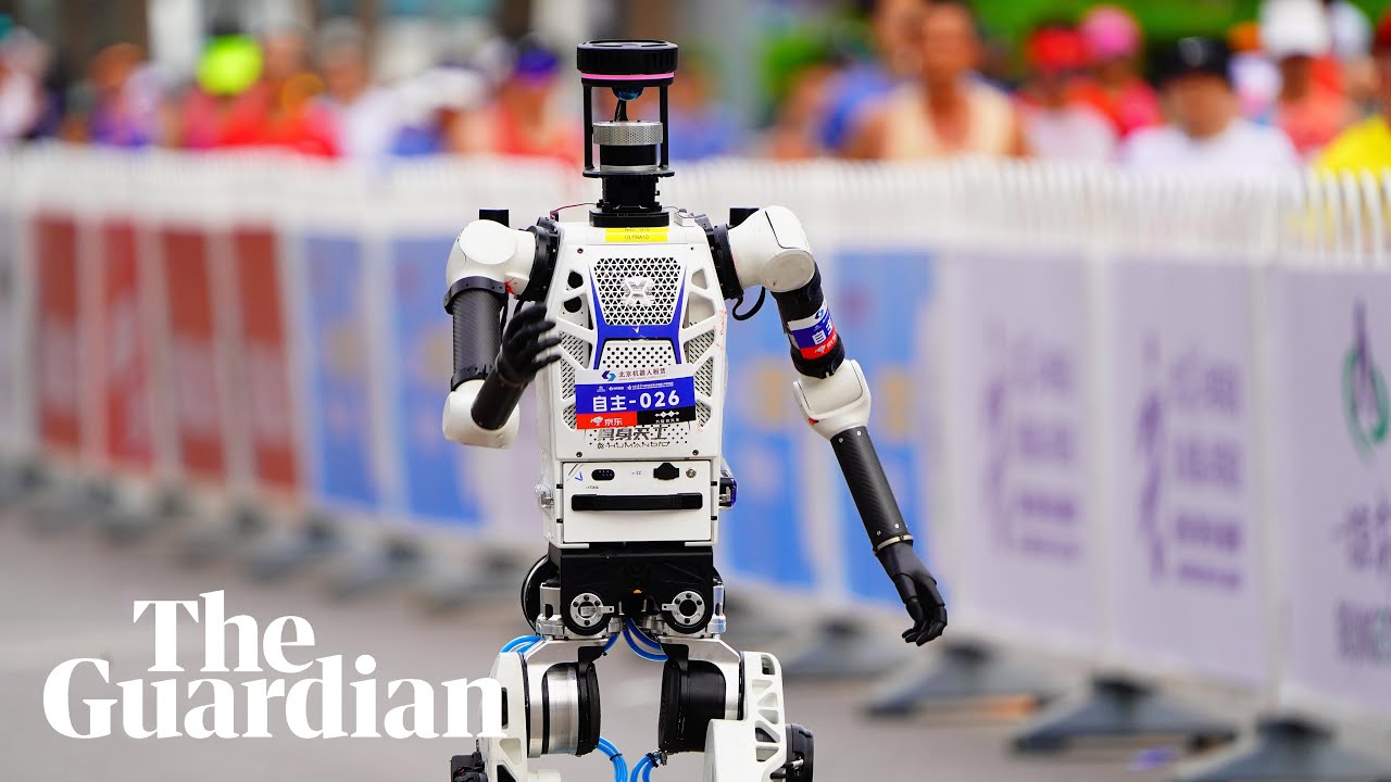Humanoid robots race past humans in Beijing half-marathon