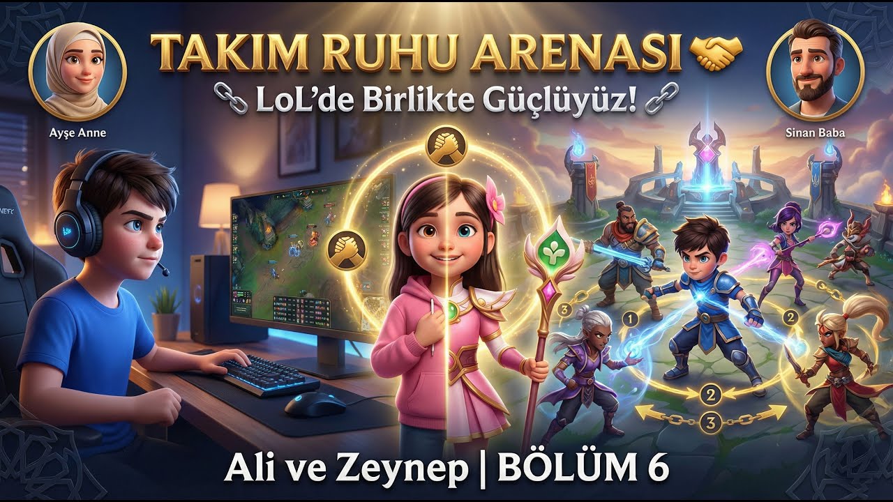 Takım Ruhu Arenası 🤝 LoL'de Birlikte Güçlüyüz! | Oyun Hikayeleri