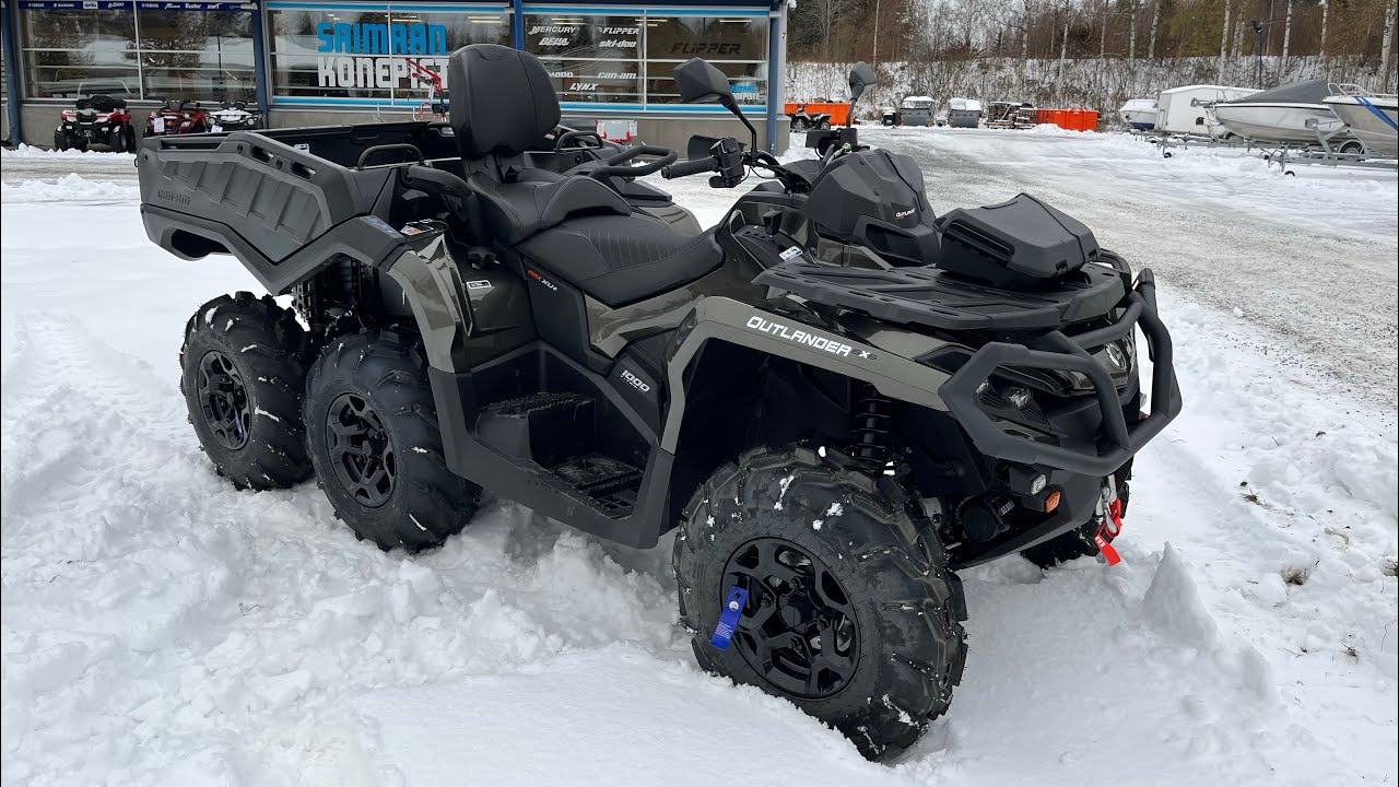 Can Am Outlander MAX 6x6 1000 2 - paikkainen