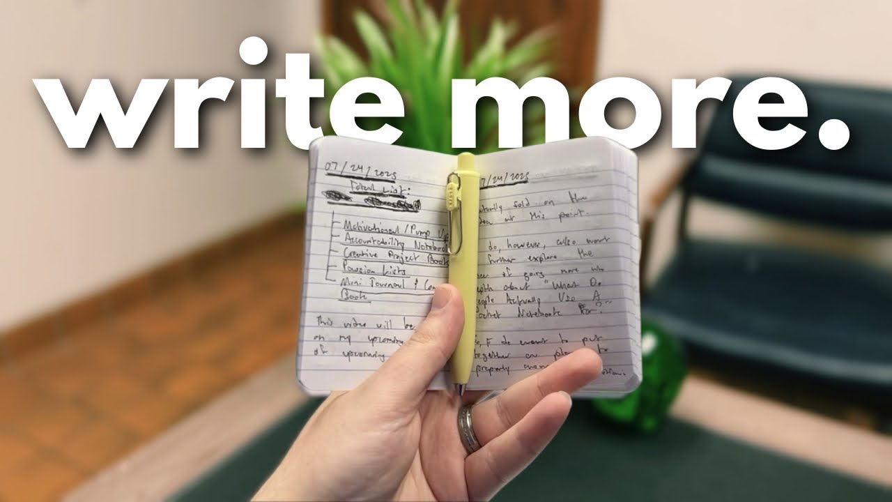 How to use that pocket notebook you’ve been ignoring