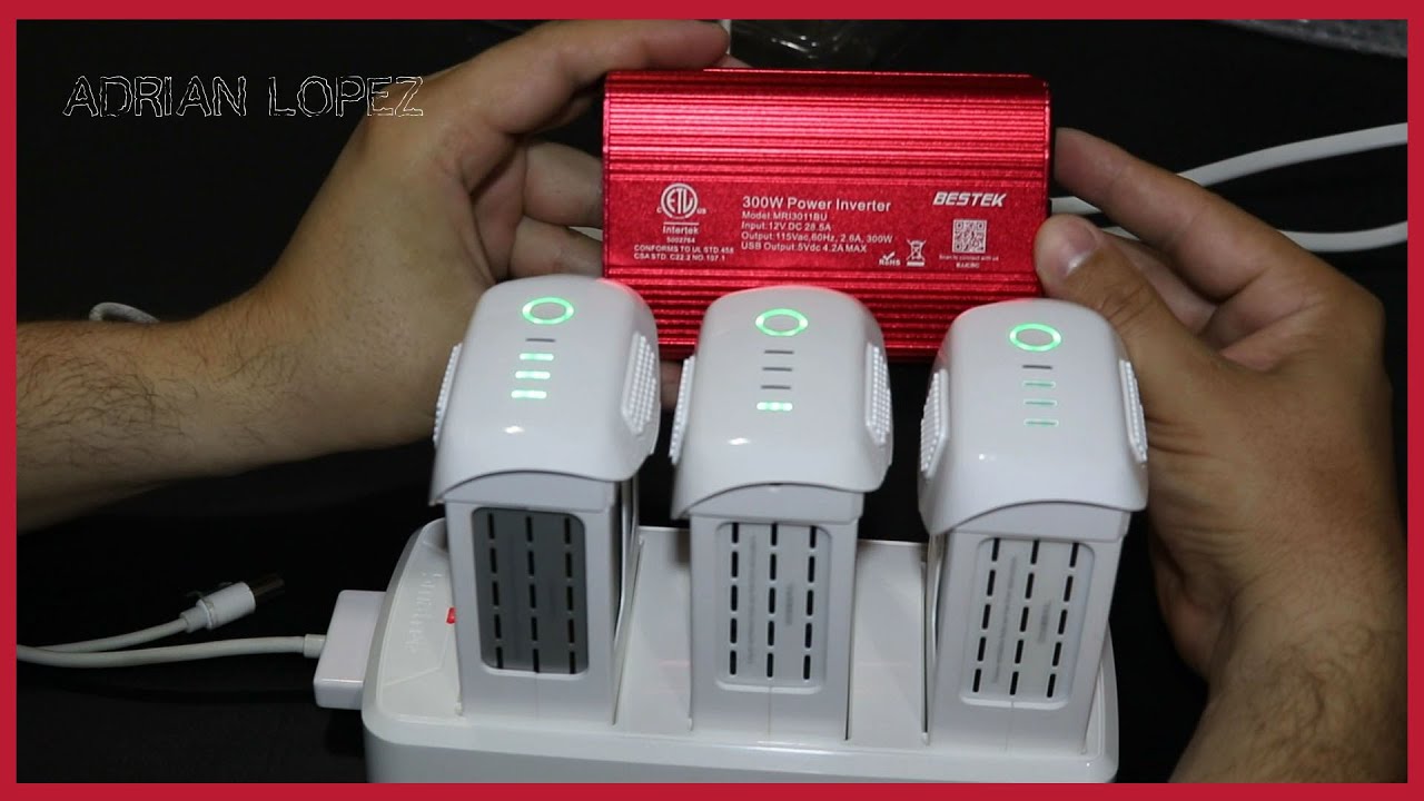 ⭕️ SMATREE DJI Phantom 4 | Convertidor de corriente | bateria inteligente 5870mAh | Revisión 2020 |