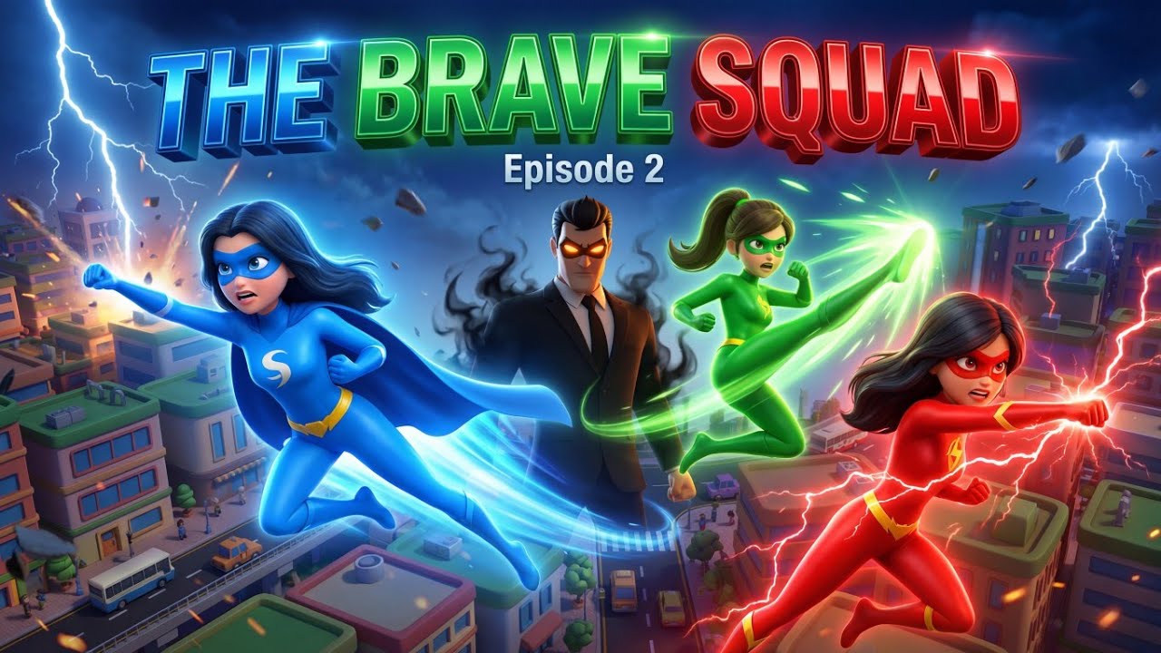 The Brave Squad Episode 2 | Jon City Explosion | 3D Animated Cartoon | Urdu Hindi 
