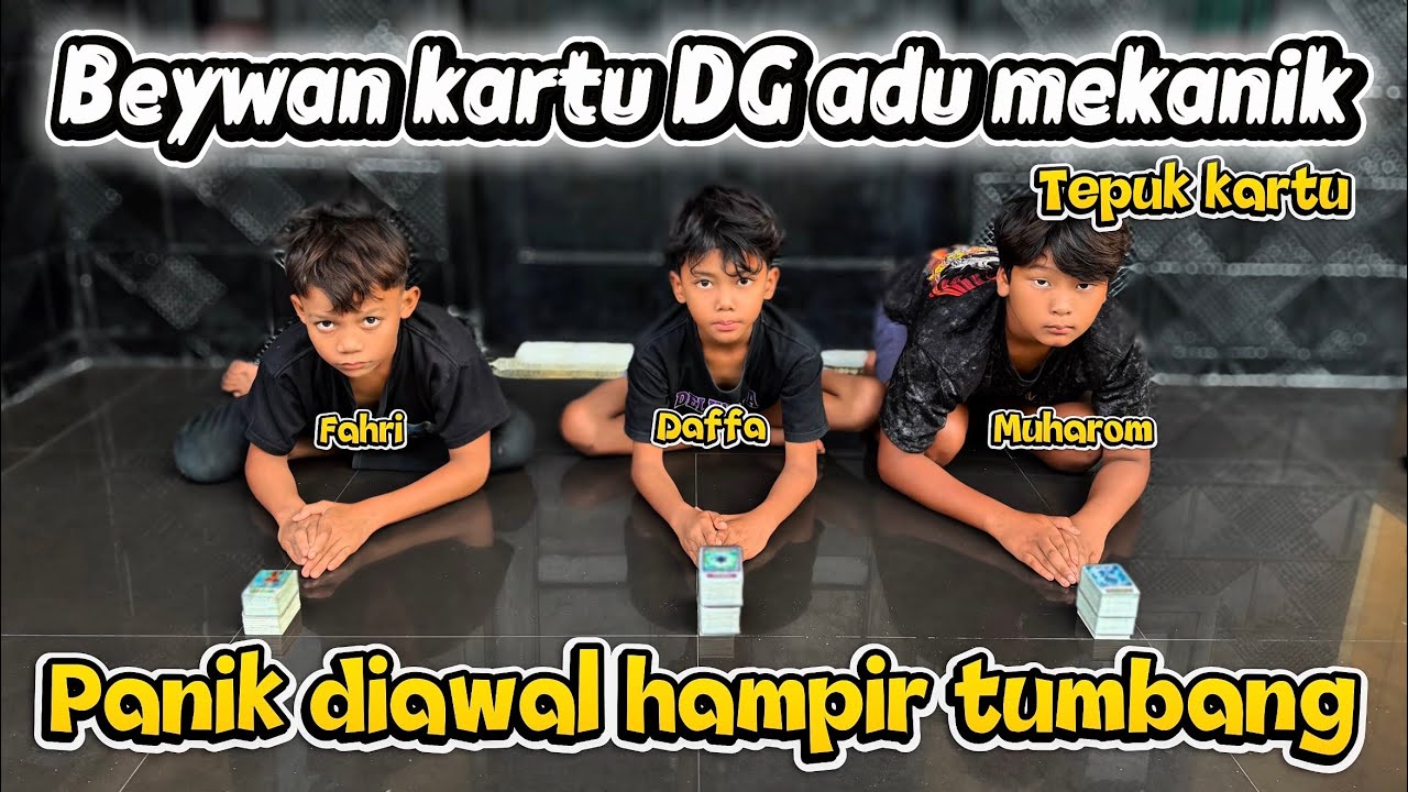 BEYWAN TEPUK KARTU 🔥 ADU MEKANIK BARENG DAFFA MUHAROM FAHRI