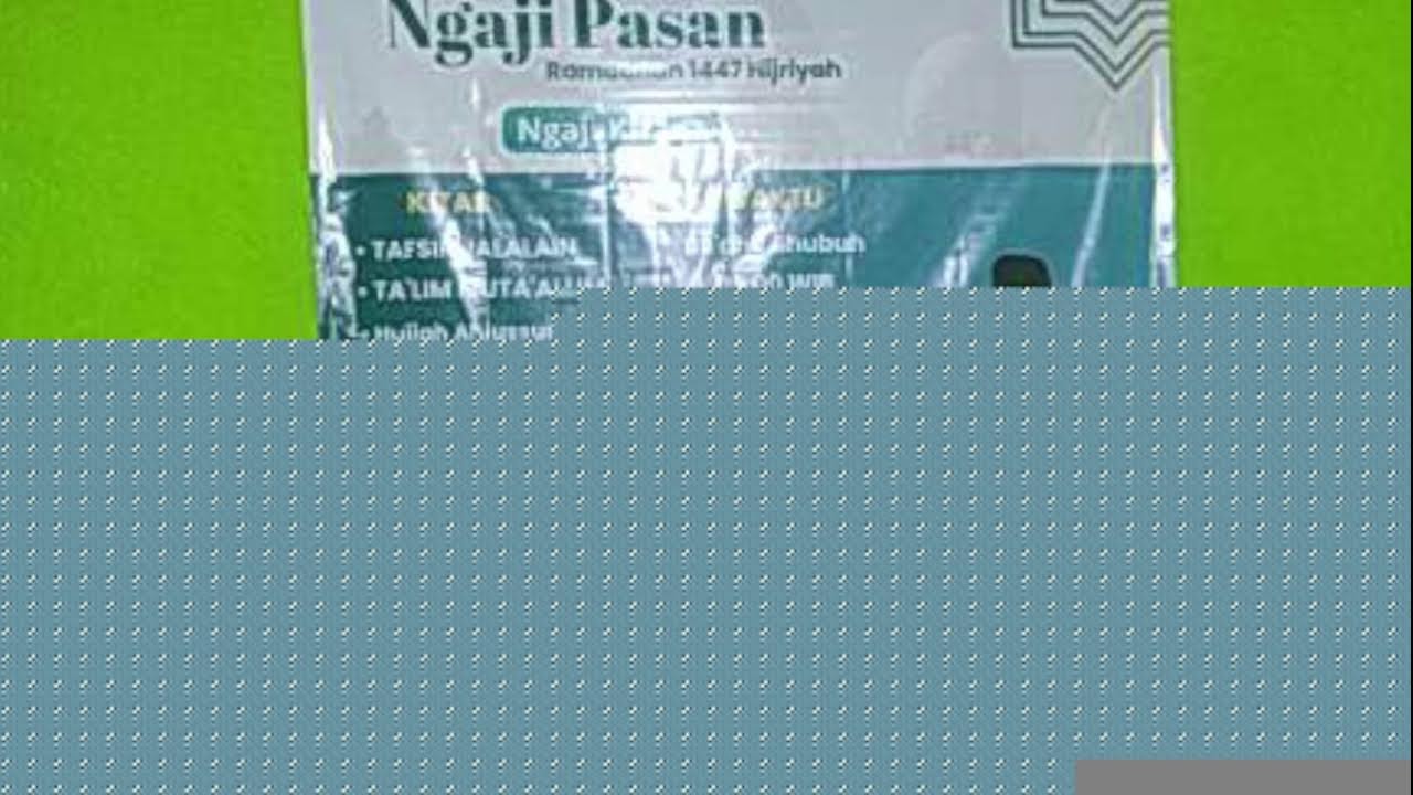 🔴live part  4 [kitab jalalain][pondok pesantren ath thuuba nurul falah]