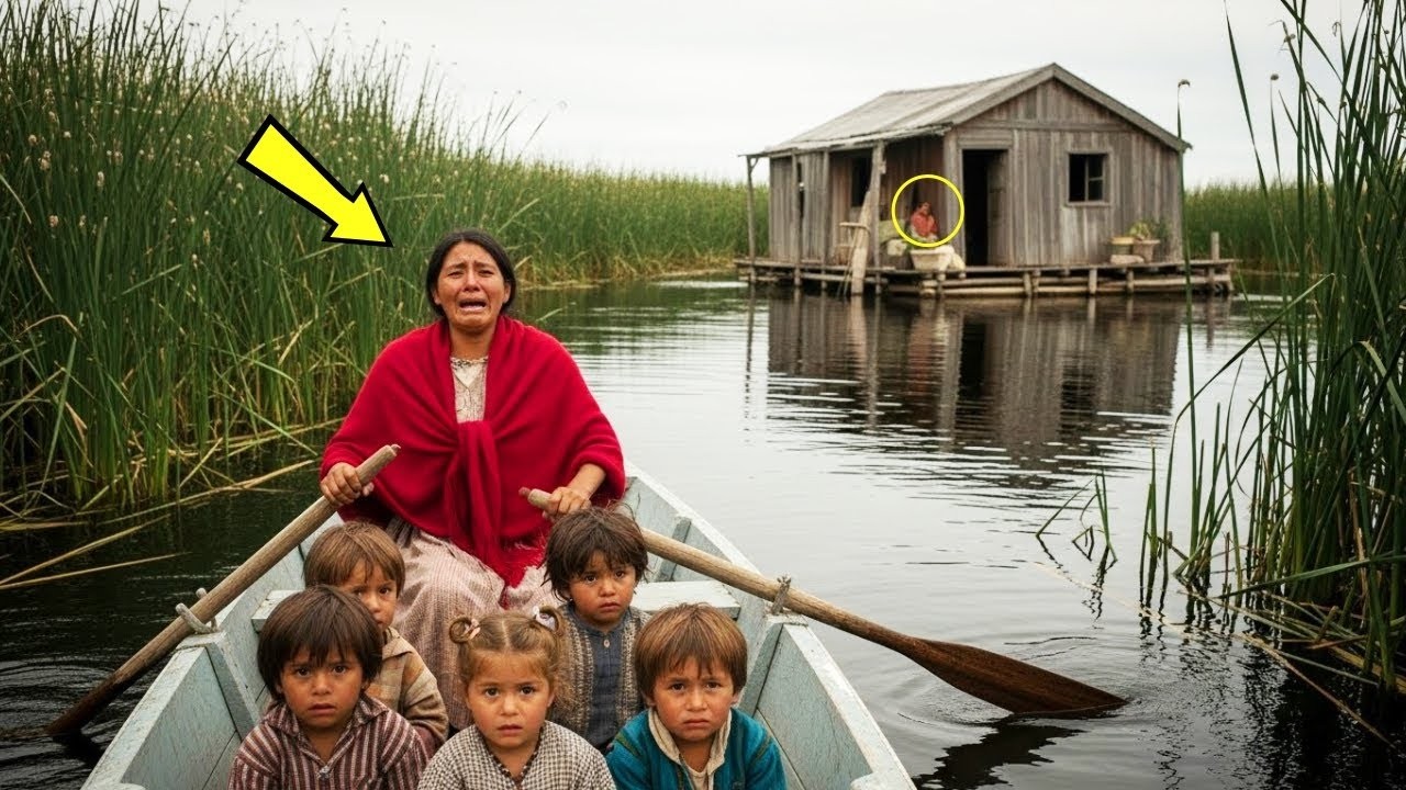 La Pobre Viuda Se Refugió En Una Casa Aislada Entre Cañas Y Agua — Pero El Secreto De Por Qué