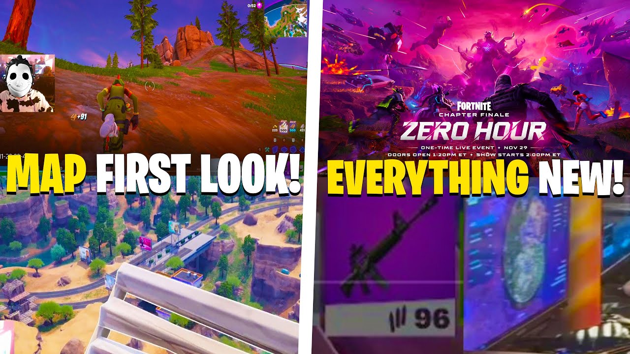УТЕЧКА КАРТЫ 7-Й ГЛАВЫ Fortnite.. (ЛОКАЦИИ, ДОПОЛНЕННАЯ РЕАЛЬНОСТЬ, НОВЫЕ ВОЗМОЖНОСТИ!)