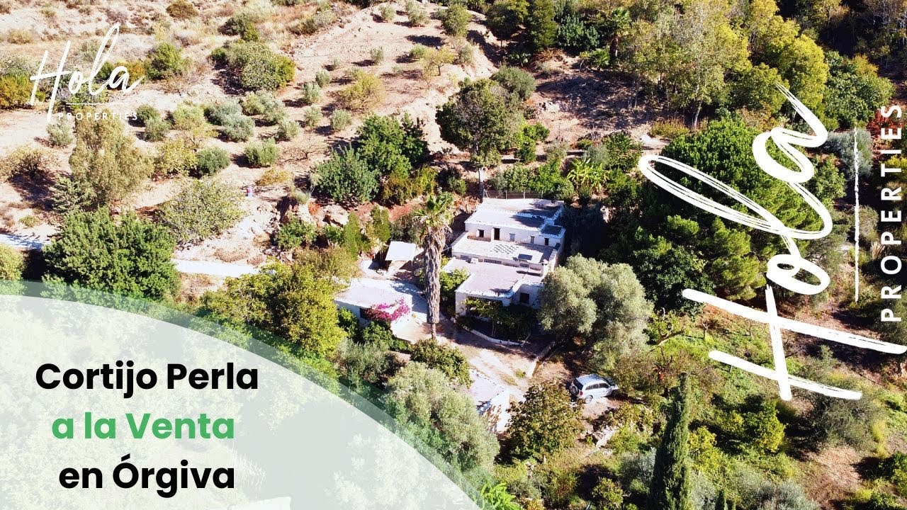 Propiedad en venta en Órgiva, #alpujarra de #granada – ¡Bienvenidos a Cortijo Perla!