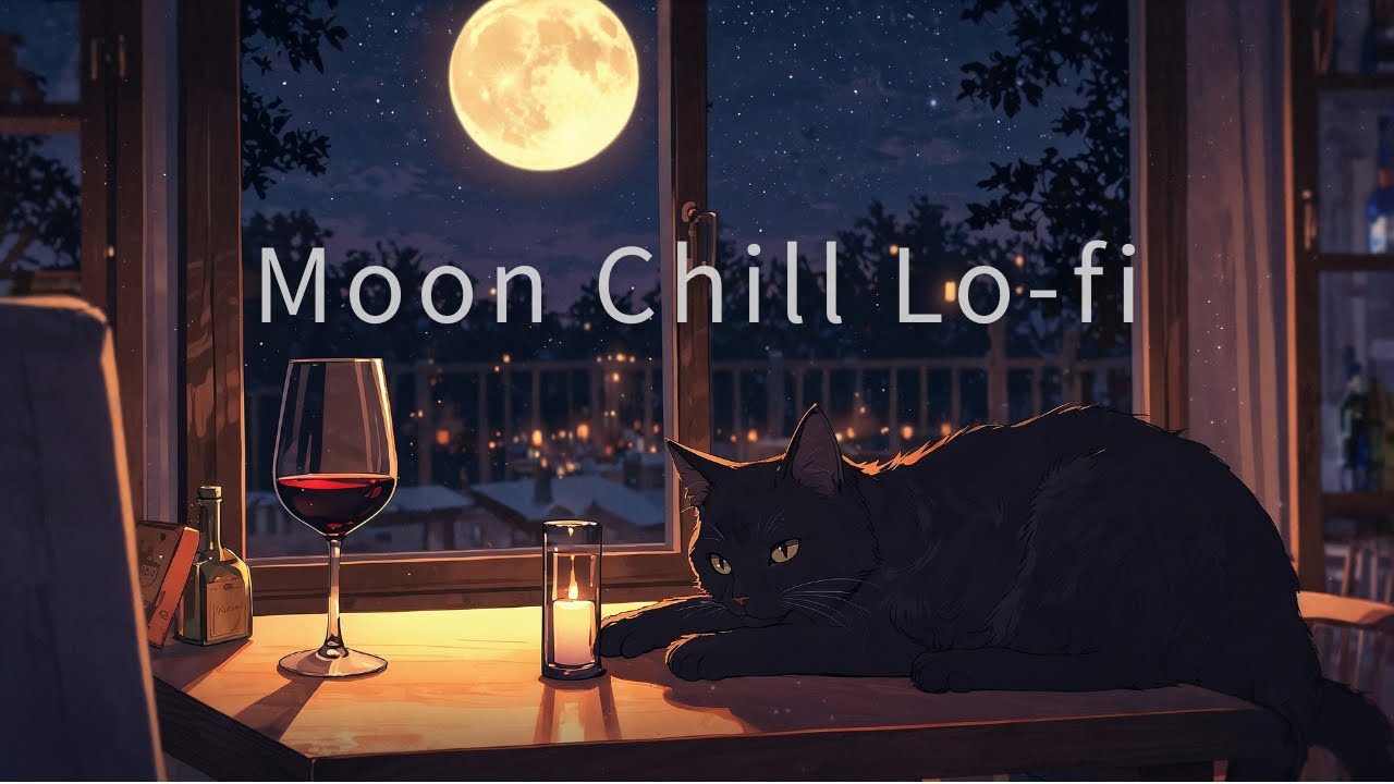 今週もお疲れ様、頑張ったからゆっくり休もう【Moon Chill Lo-fi】