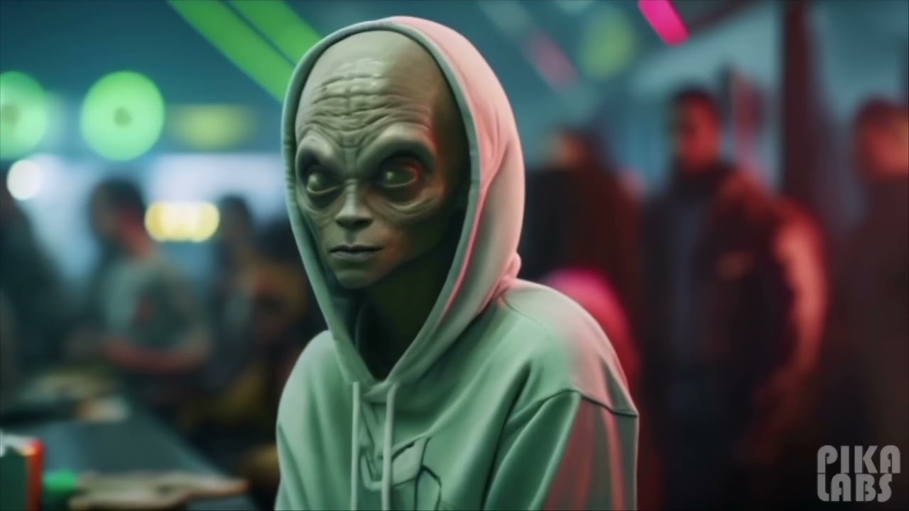 Alien Vibes - GenAI Music Video