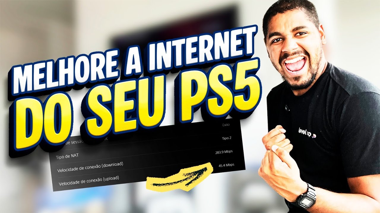 Melhorando a INTERNET no seu PS5!!!