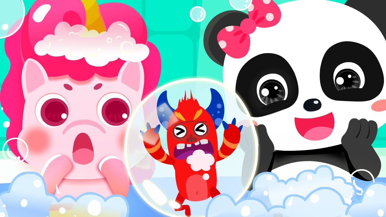 Yuk Bayi Unicorn Cepat Mandilah | Lagu Manda Anak | Lagu Anak-anak | BabyBus Bahasa Indonesia