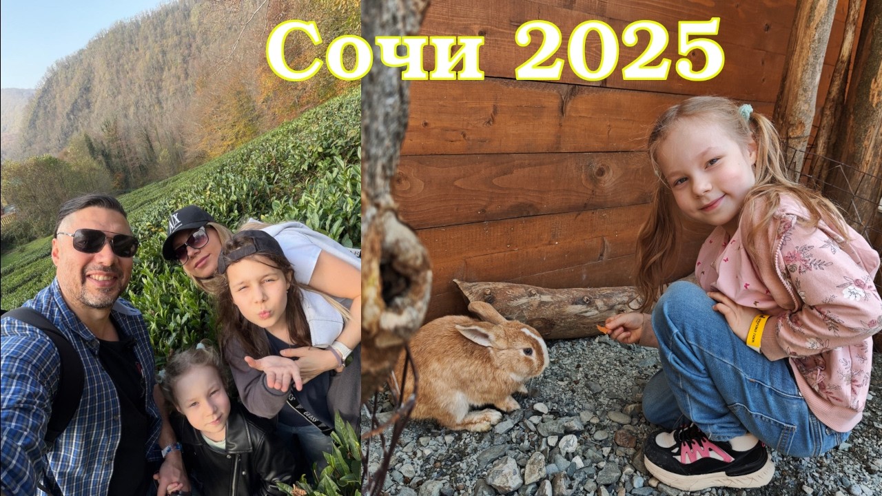 Мацеста Чай, Ривьера и Дендрарий в Сочи 2025 г.
