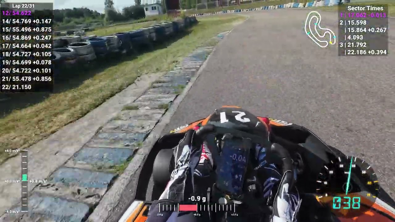 Urloffen Ortenauring - Rental Kart Lap Record @ 70kg - 05.07.2025
