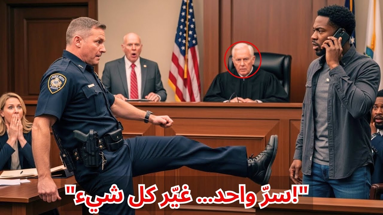 ضابط يركل جندياً أسود داخل المحكمة… فيكتشف الحقيقة التي دمّرت حياته بلحظة! | قصة صادمة وانتصار للعدا