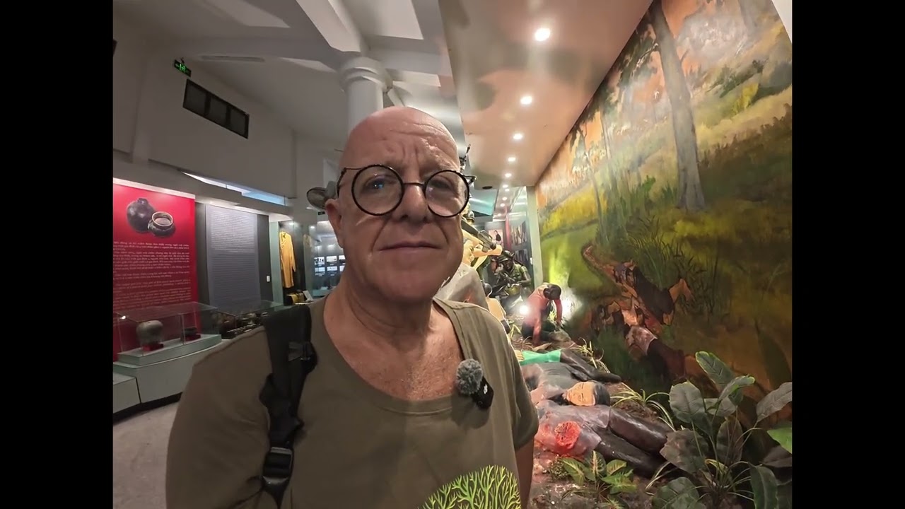 Motorbiking Vietnam 45: a very sad & emotional visit to the site of the My Lye/Son My massacre. 
