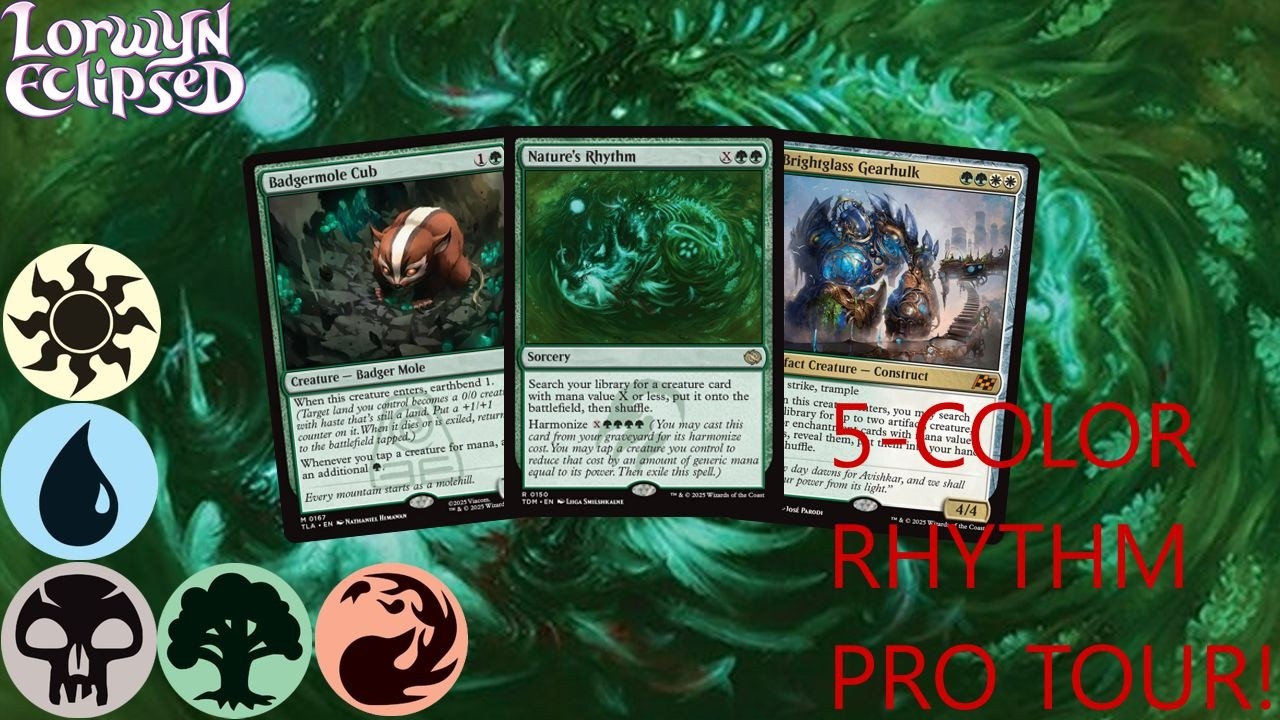 IT'S RHYTHM DECK BUT WITH 5 COLORS - 5-COLOR RHYTHM - LORWYN ECLIPSED - MTG ARENA - STANDARD BO1