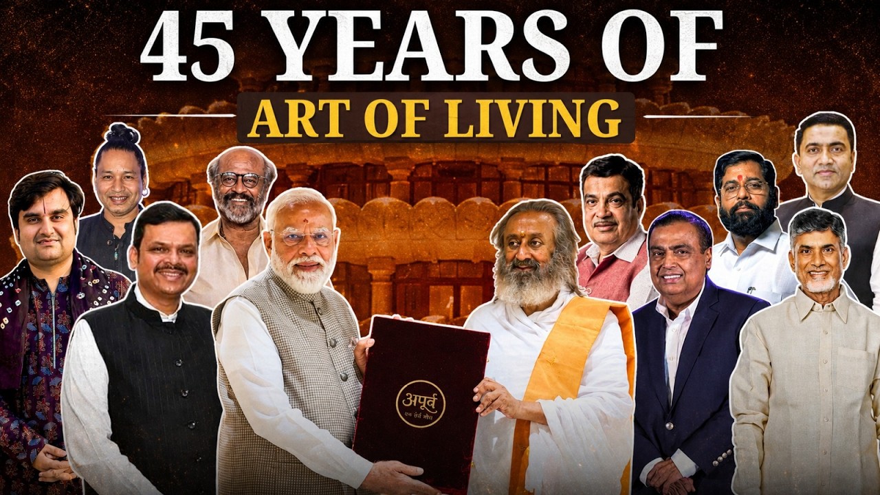 Celebrating 45 Years of The Art of Living