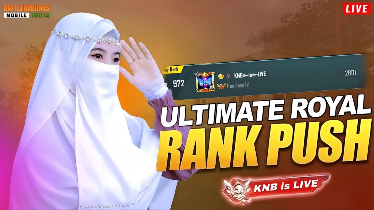 TOP 50 EK SAPNA🥹ULTIMATE ROYAL RANK PUSH | BGMI PUBG /#streakchallenge #bgmishorts #bgmilive #shorts