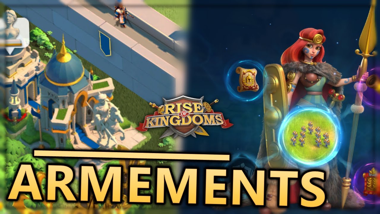 LES ARMEMENTS SONT LÀ ! (INFORMATIONS ET GUIDE) | RISE OF KINGDOMS FR