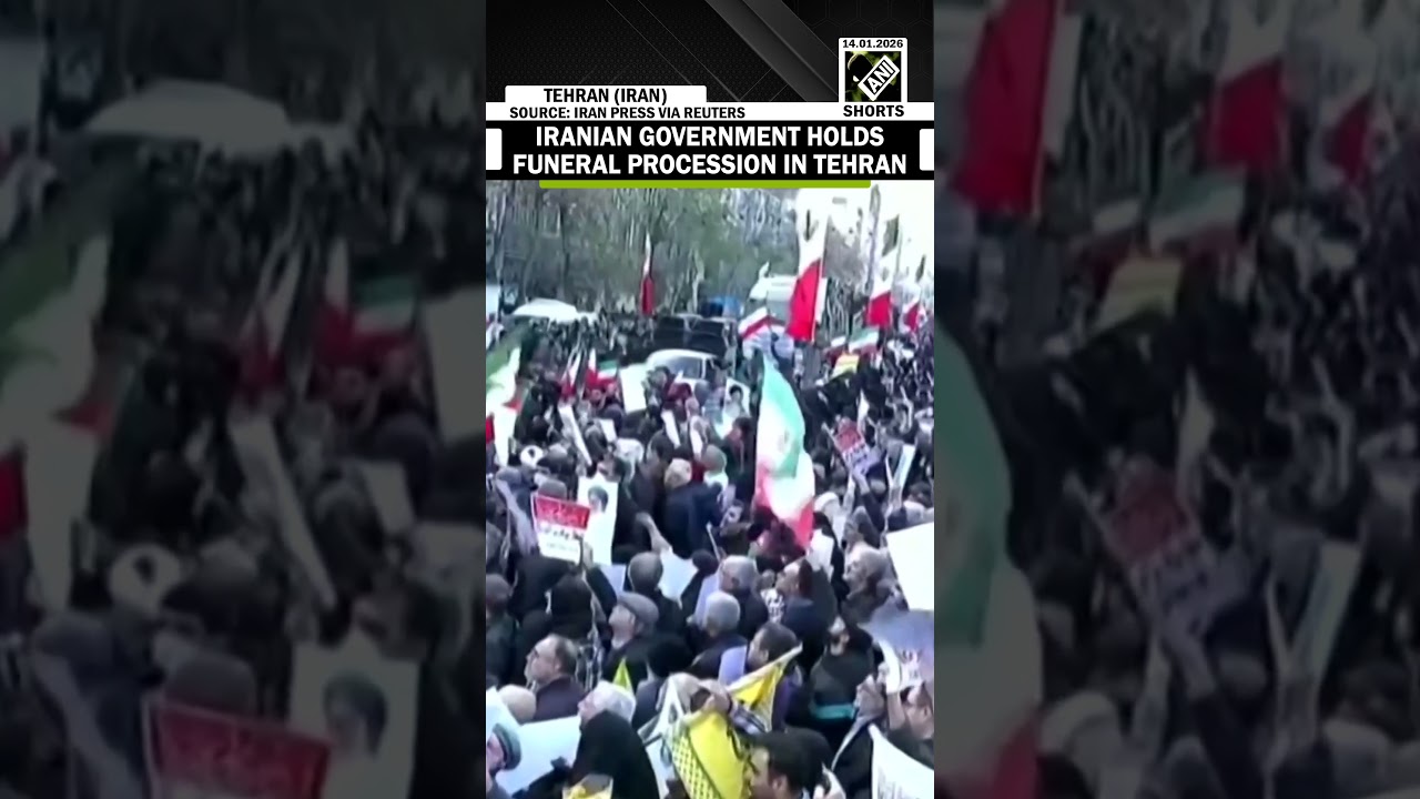 Iran holds funeral procession for over 100 killed amid ongoing nationwide protests