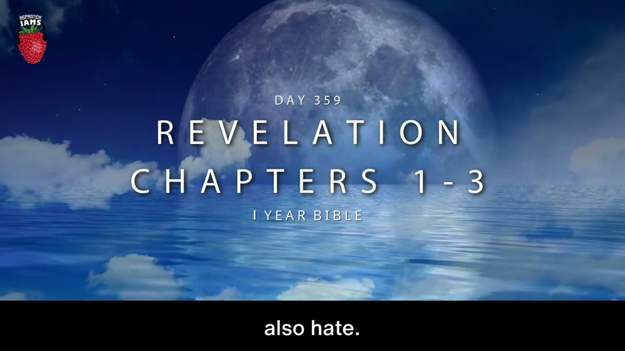 One Year Bible Day 359 | Revelation 1-3 | NIV Audio Bible