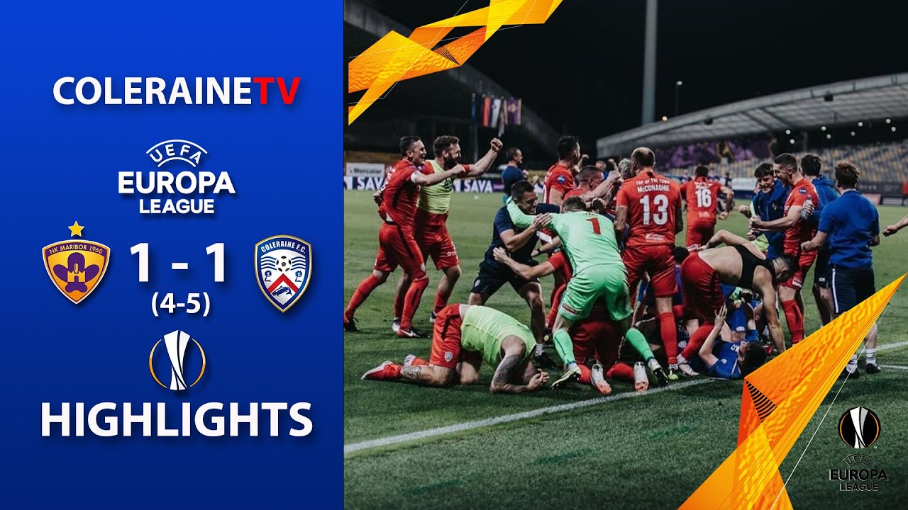 HIGHLIGHTS | NK Maribor 1-1 Coleraine FC (4-5 pens) | 27th August 2020