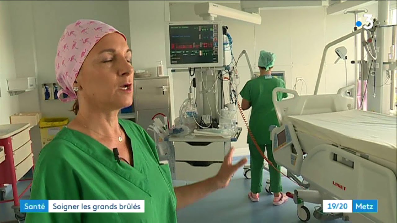 Gros plan sur le service de réanimation pour grands brûlés à l'hôpital de Mercy